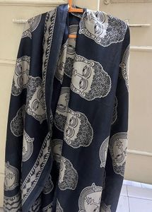 Buddha Print Scarf