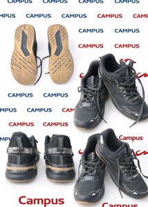 Campus Black Running Shoes