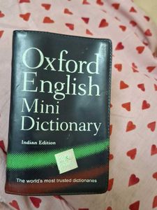 Oxford Mini English Dictionary