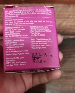 Dot &amp; Key Lip Plumping Mask For 1600 Coins