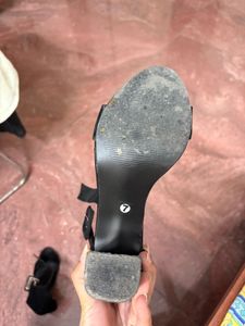 Black Block Heels