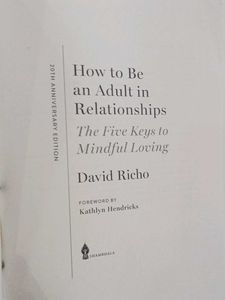 Adult Relationships Book