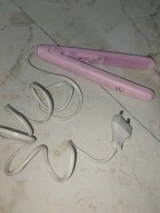 Pink Mini Hair Straightener