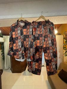 Zara Chain Letter Print Shirt