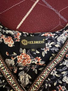 Floral Sleeveless Top