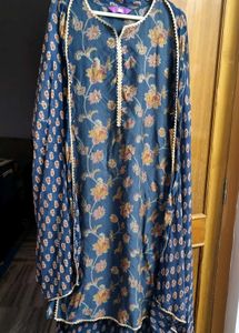 Floral Print Kurti Tunic