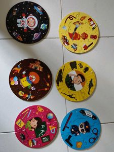 12 In 1 Round Puzzle Community Helpers (No Return)