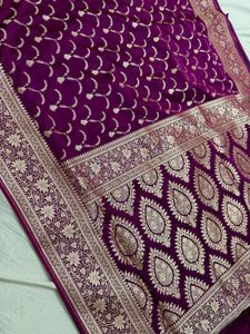Banarsi Fancy Jaal Saree