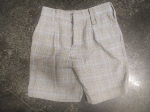 Silver Grey Checked Boxer Shorts