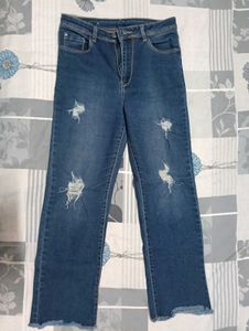 Ripped Denim Jeans