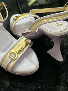 Stelatoes,Lavender Ankle Strap Heels