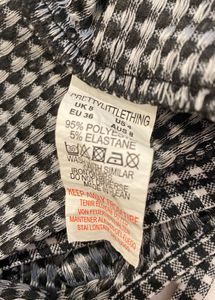 Pretty little thing Gingham Crop Top from USA