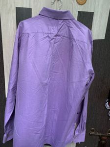 Branded Purple Checkered Shirt