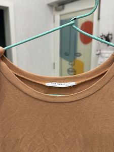Caramel Brown Basic Tee