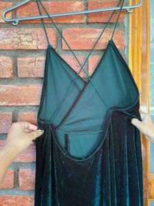 Elegant Velvet Maxi Dress