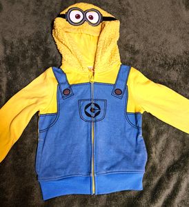 UNIQUE PIECE Minion Hoodie 2- 4 Yrs Like NEW❗