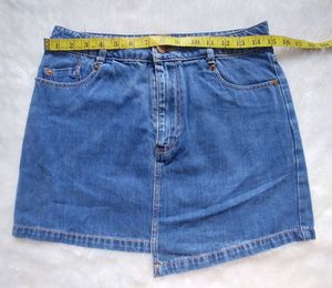 Denim Mini Skirt