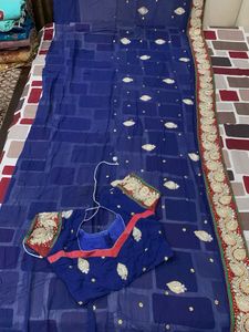 Elegant Blue saree