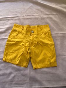 Yellow Shorts
