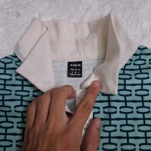 Patterned Crop Top