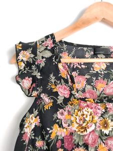 Vero Moda Black Printed Top ( Women)