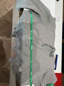 Korean Gray Long Sleeve Top