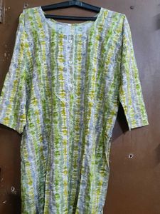 Vintage-Inspired Green Kurti