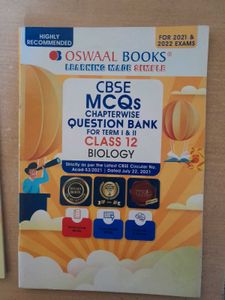 Oswaal CBSE Physics, Chem, Bio Question Ban