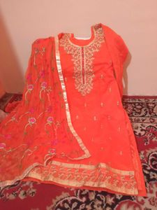 Embroidered Indian Suit Set