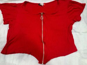 Red Stylish Top