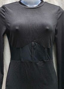 3838. Chic Black Bodycon Dress