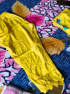 Yellow Kurta Set
