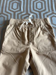 Boys Tan Casual Pants