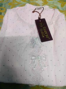 Vintage Pink Embellished Top