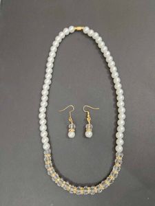 Pearl &amp; Ruby Necklace