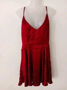SATIN FROCK DRESS