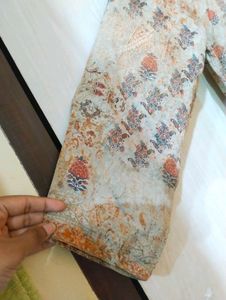 Aaya Printed Tunic Kurti And Pant 🌷