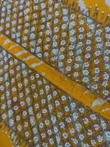 Yellow Embroidered Kurta