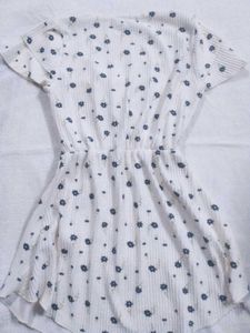 Floral Print Babydoll top