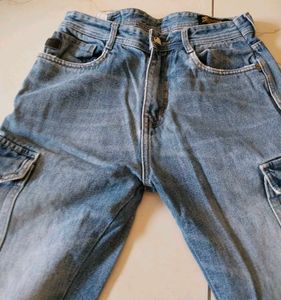 Men&#39;s Cargo Denim Jeans