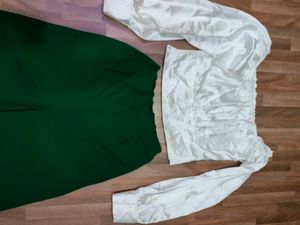 Green Palazzo Pants