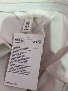 H&amp;M Peplum tube Top