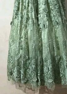 New Bridal Gown Light Green