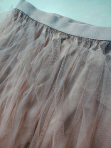 Tutu Skirt Multilayer Fluffy Net Dusty Pink