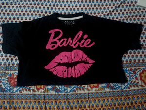 Barbie Crop T Shirt