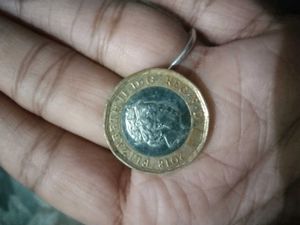 One Pound Coin Or British Currency