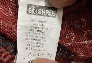 Shree Almost New Kurti With Stylish Sleeves