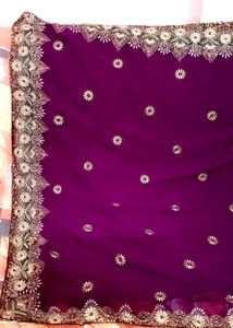 Beautiful Embroidered Saare🌸❤