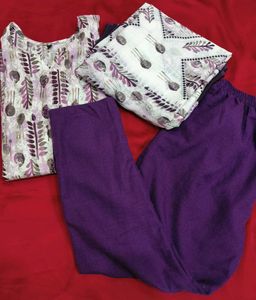 Printed Kurta Set