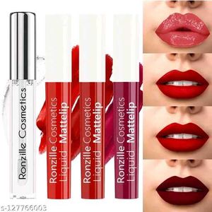 Pack Of 4 Matte Liquid Non Transfer Plus Lipstick